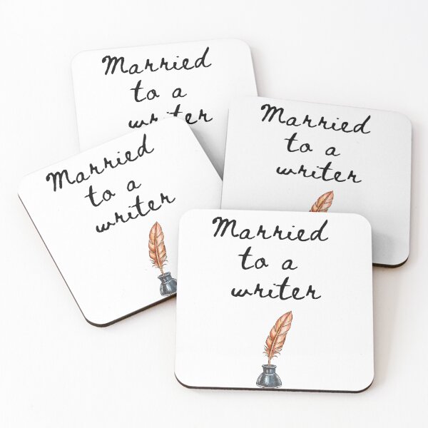 Item preview, Married To A Writer designed and sold by Charlene Boland.