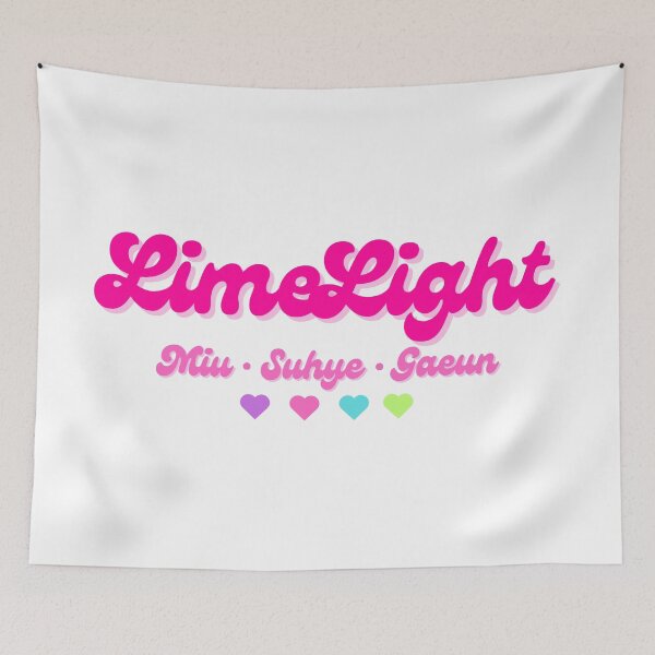 Item preview, LimeLight Kpop girl group logo designed and sold by wujulike.