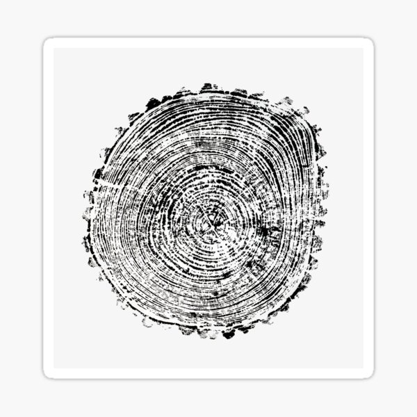 Aperçu de l'œuvre Empreinte digitale de l'arbre créée et vendue par hermitenvy.