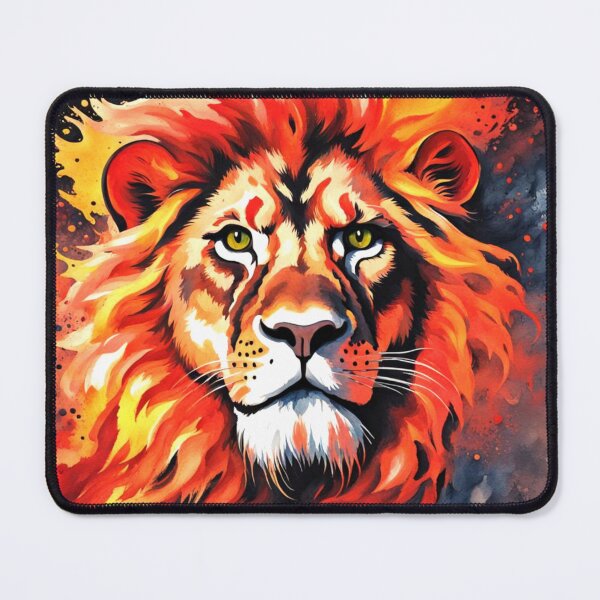Item preview, Fiery Lion designed and sold by Gabriela McDaniel.