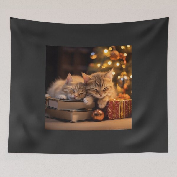 Item preview, Orange Christmas Kittens designed and sold by Samuelsboro.
