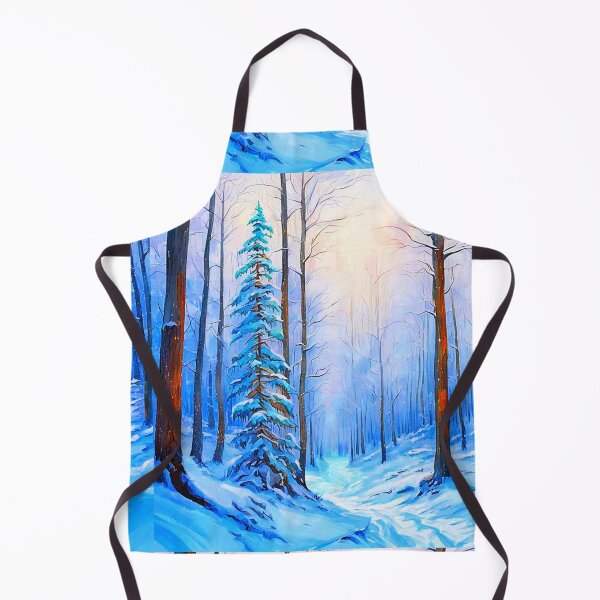 Item preview, Winterblue Forest designed and sold by Earth Nature Creations.