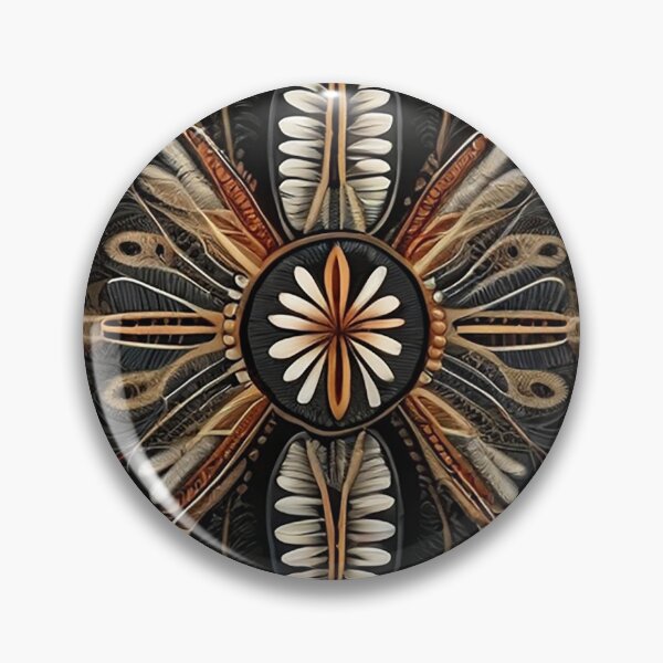 Item preview, Orange flower and leaves pattern country style nature wear designed and sold by Carlos Gudino.
