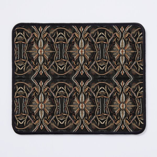 Item preview, Orange flower and leaves pattern country style nature wear designed and sold by Carlos Gudino.
