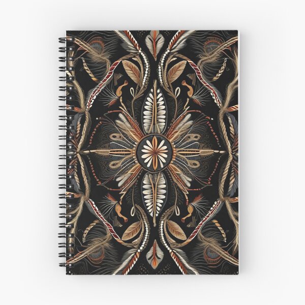 Item preview, Orange flower and leaves pattern country style nature wear designed and sold by Carlos Gudino.