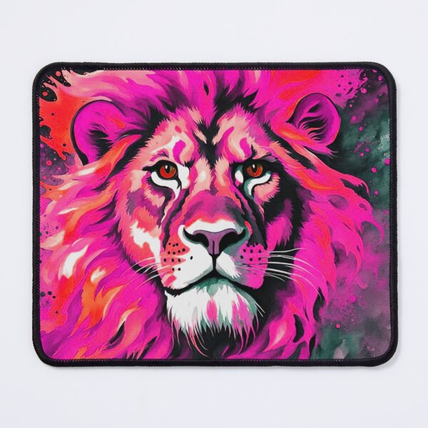 Item preview, Pink Fiery Lion designed and sold by Gabriela McDaniel.