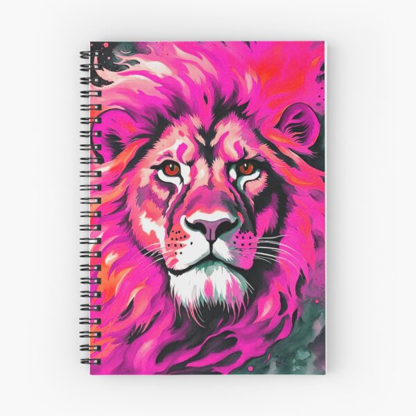 Item preview, Pink Fiery Lion  designed and sold by Gabriela McDaniel.