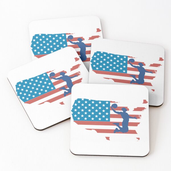 Item preview, usa flag basketball designed and sold by teurhparpstudio.