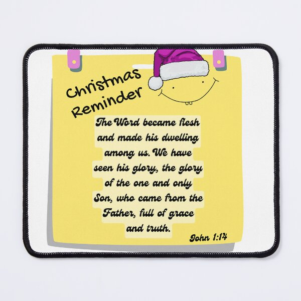 Item preview, Bible verses Christmas sweatshirt reminder designed and sold by joyfulartful.