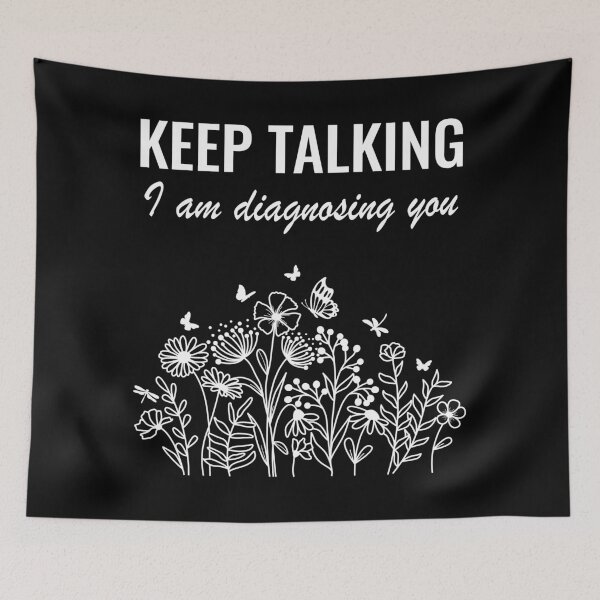 Item preview, Keep Talking i am diagnosing you designed and sold by BuxomBabe21.