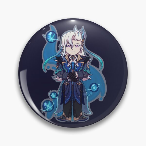 Item preview, Chibi Neuvillette Splash - Genshin Impact designed and sold by DT-Studios.