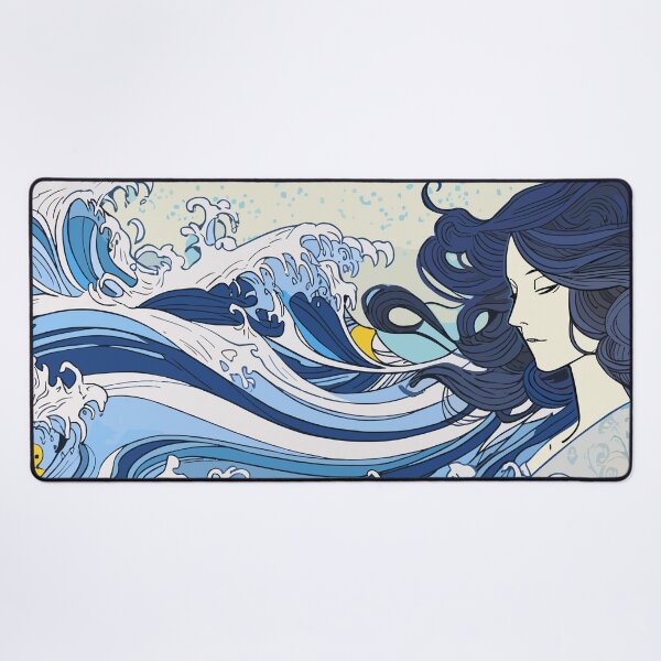 Item preview, Woman and waves designed and sold by etherElric.
