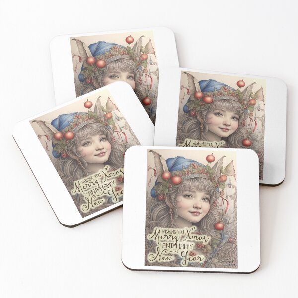 Item preview, Merry Xmas and Happy New Year; Fantasy; designed and sold by StickerApe.