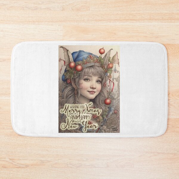 Item preview, Merry Xmas and Happy New Year; Fantasy; designed and sold by StickerApe.