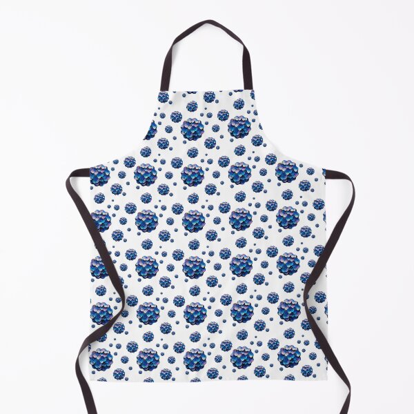 Item preview, Steampunk Blue Hydrangea Pattern designed and sold by NovosArt.