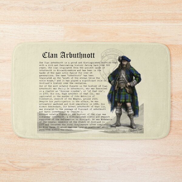 Item preview, Clan Arbuthnott Scottish History  designed and sold by BagTown Clans.