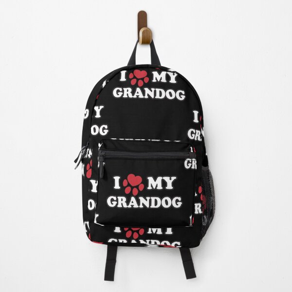 Item preview, I Love My Grandog Red Paw For Old Dogs designed and sold by SubtleSplit.