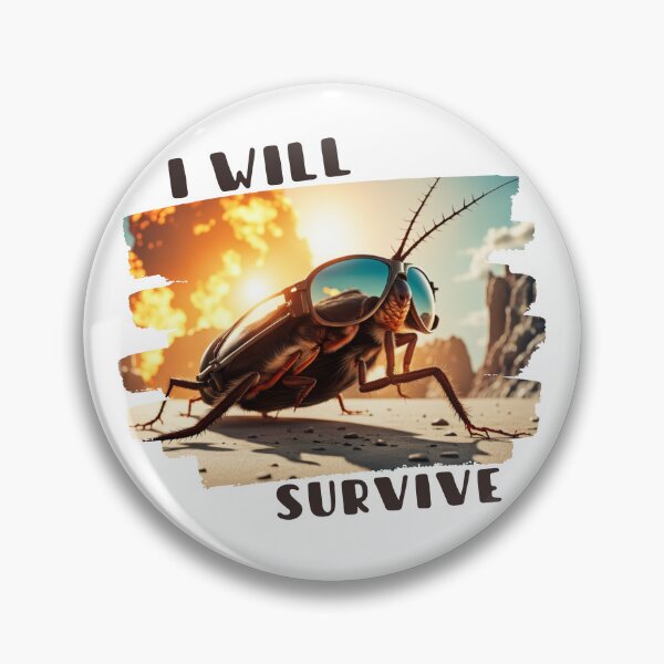 Item preview, The Cockroach Survive Explosion Artwork designed and sold by BrodatyDesign.
