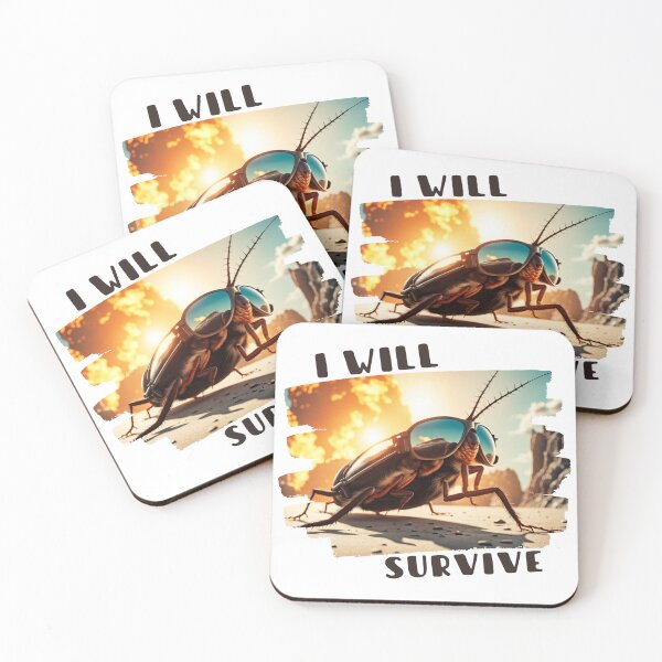 Item preview, The Cockroach Survive Explosion Artwork designed and sold by BrodatyDesign.