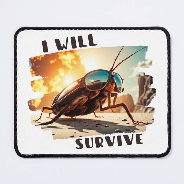 Item preview, The Cockroach Survive Explosion Artwork designed and sold by BrodatyDesign.