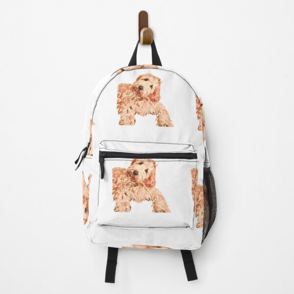 Item preview, Adorable Labradoodle cobberdog cavapoo cockerpoo puppy painting designed and sold by K Mussack.