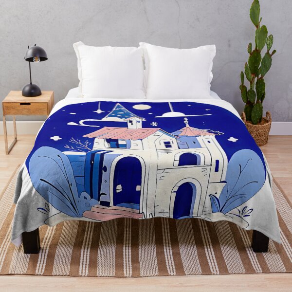 Item preview, Village House under the Starry Sky designed and sold by SirZeus.