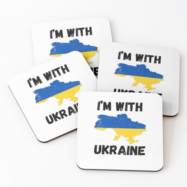 Artikelvorschau, Ich bin bei der Ukraine – Freie Ukraine, Ukraine-Flagge entworfen und verkauft von Bielecki-es.