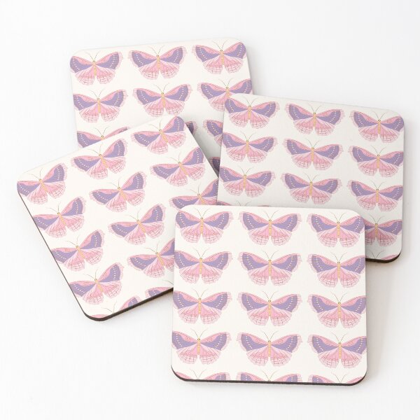 Item preview, pink and purple butterflies  designed and sold by emilyyyxdouglas.