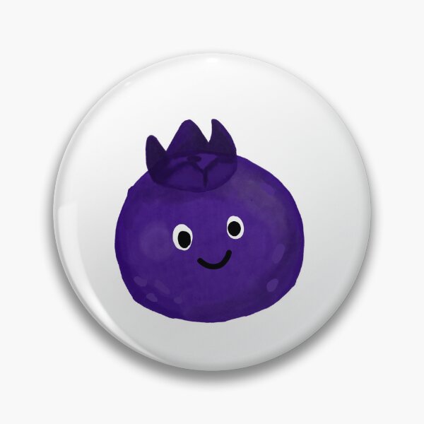 Item preview, Watercolor cute blueberry cartoon character. designed and sold by crazyfahhh.