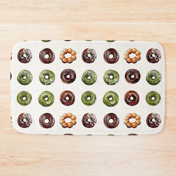 Item preview, Chocolate and Matcha Donuts designed and sold by patternjp.