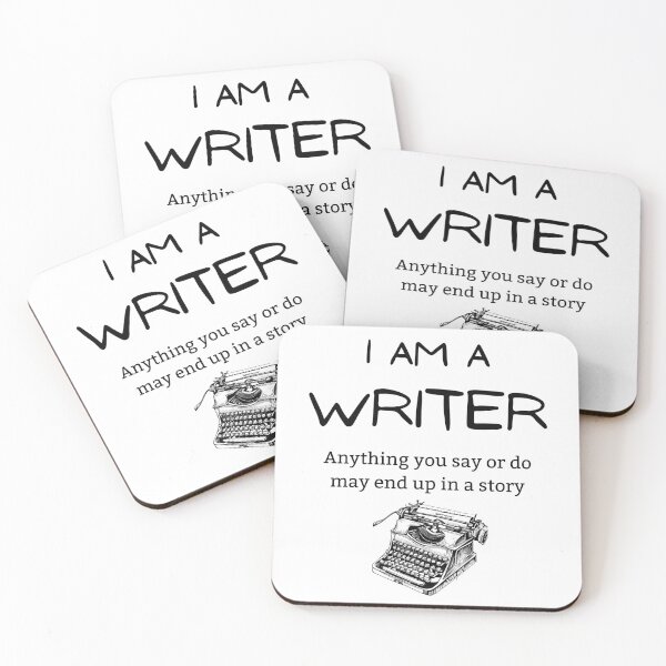 Item preview, I am a Writer designed and sold by Charlene Boland.