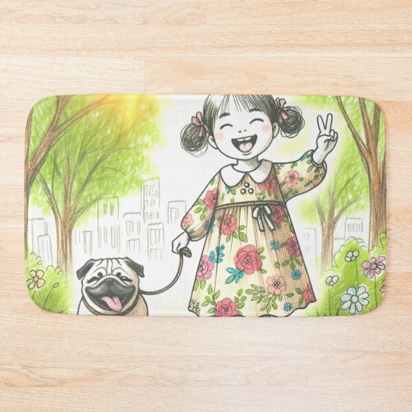Item preview, Pug Promenade designed and sold by TakashiS.