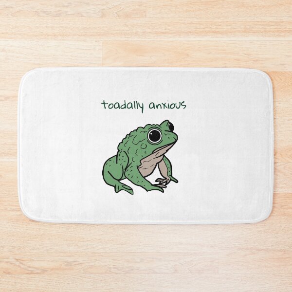 Item preview, Toadally Anxious designed and sold by UnderbiteShop.