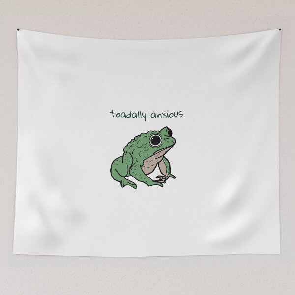 Item preview, Toadally Anxious designed and sold by UnderbiteShop.