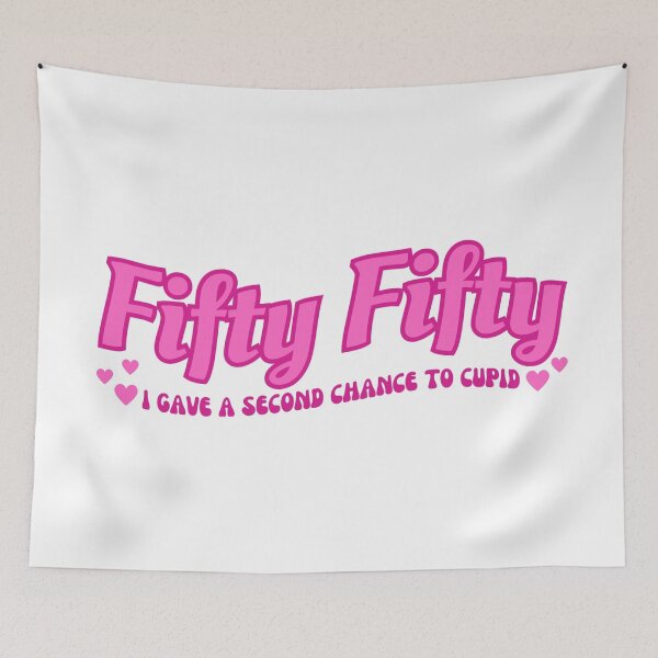 Item preview, Fifty Fifty Cupid Kpop Girl Group Logo designed and sold by wujulike.