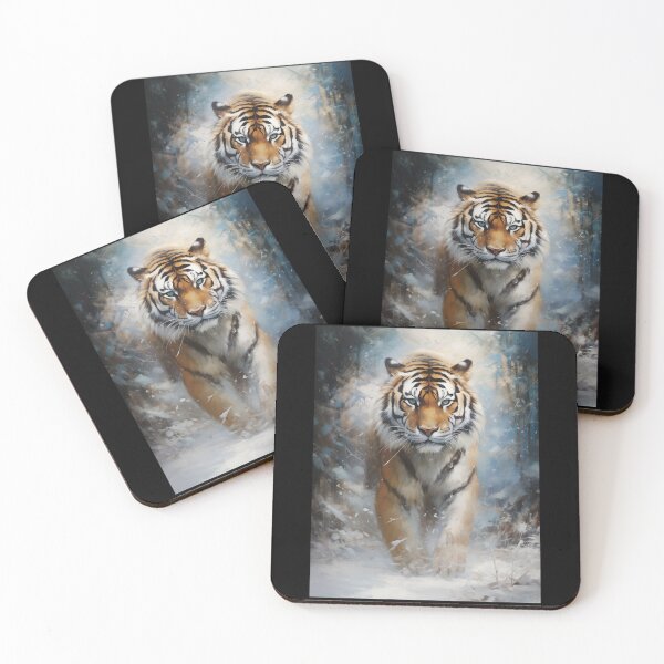 Item preview, Tiger In Snow designed and sold by CamilleNorris.
