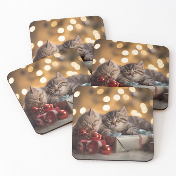 Item preview, Christmas Kittens (Design 2) designed and sold by Samuelsboro.
