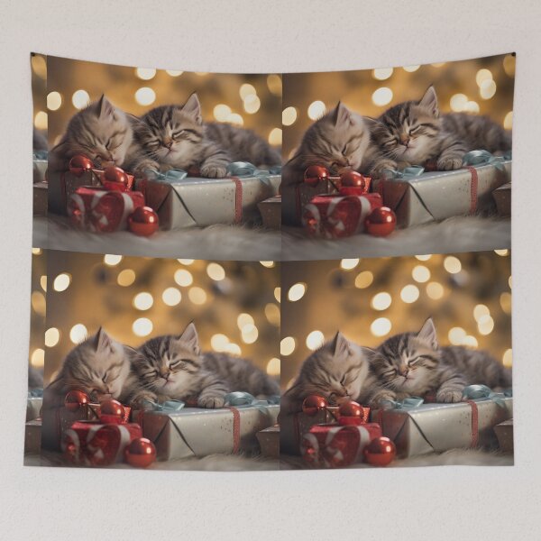 Item preview, Christmas Kittens (Design 2) designed and sold by Samuelsboro.