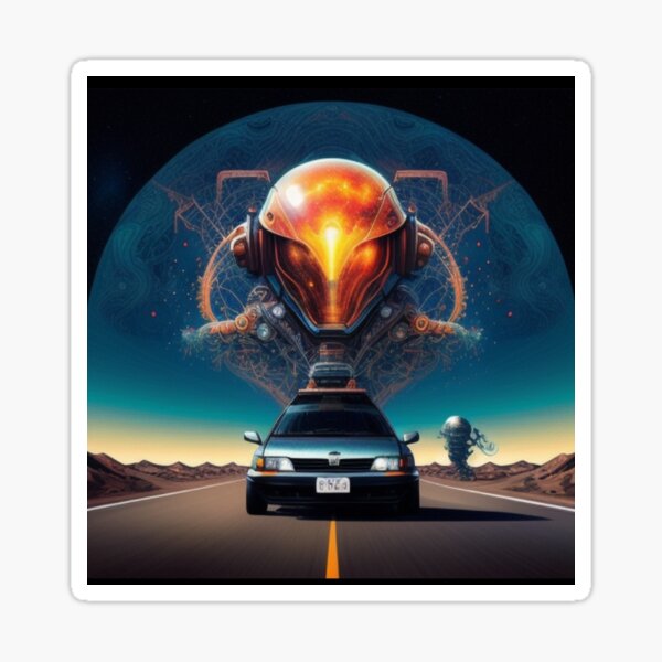 The Mystical Highway To Nowhere Sticker