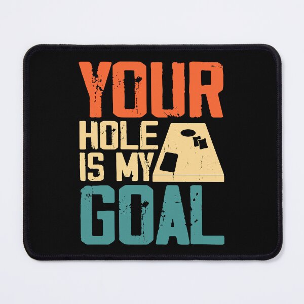 Item preview, Your Hole Is My Goal Retro Design - Baggo Bean Bag Toss Funny Cornhole Player Vintage designed and sold by naworas.