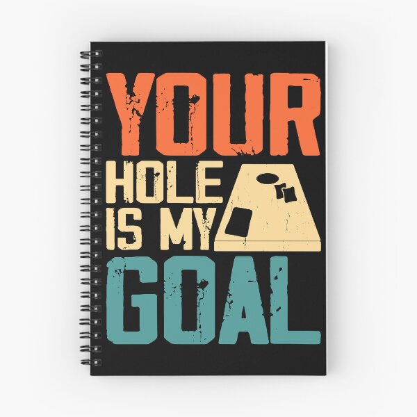 Item preview, Your Hole Is My Goal Retro Design - Baggo Bean Bag Toss Funny Cornhole Player Vintage designed and sold by naworas.