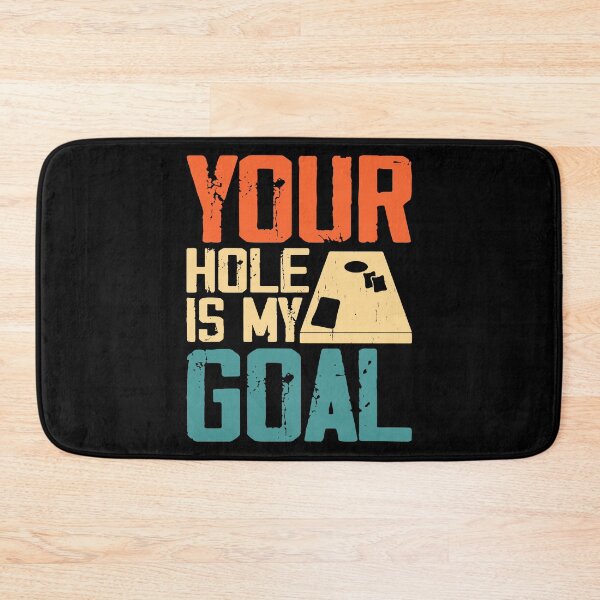 Item preview, Your Hole Is My Goal Retro Design - Baggo Bean Bag Toss Funny Cornhole Player Vintage designed and sold by naworas.