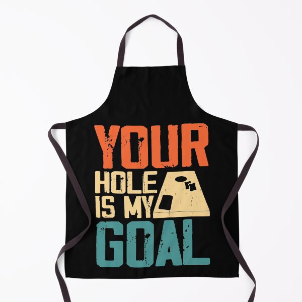 Item preview, Your Hole Is My Goal Retro Design - Baggo Bean Bag Toss Funny Cornhole Player Vintage designed and sold by naworas.
