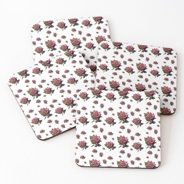 Item preview, Steampunk Red Roses Pattern designed and sold by NovosArt.