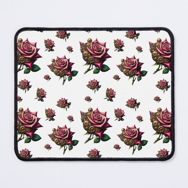 Item preview, Steampunk Red Roses Pattern designed and sold by NovosArt.