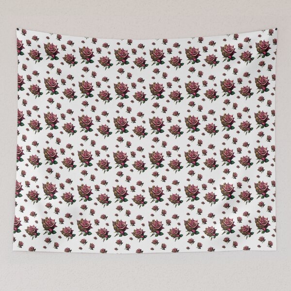 Item preview, Steampunk Red Roses Pattern designed and sold by NovosArt.