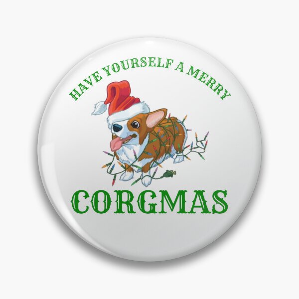 Item preview, Ten un feliz Corgmas designed and sold by TheFabe1.