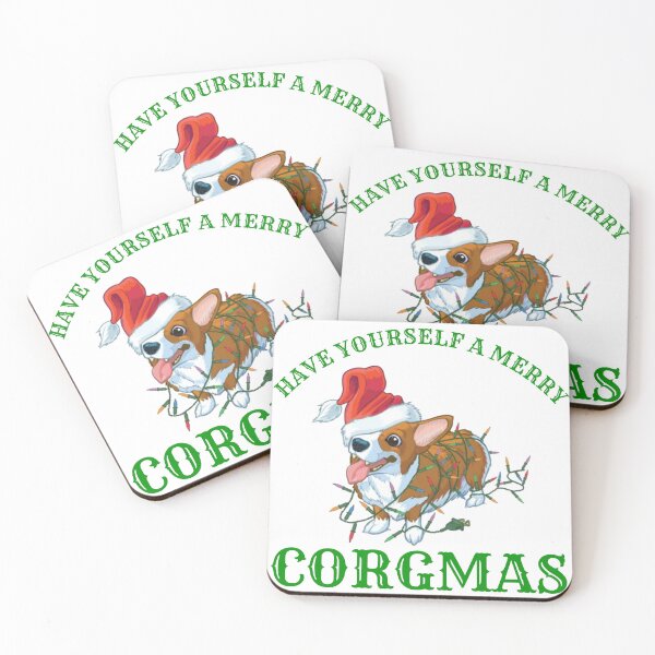 Item preview, Have yourself a Merry Corgmas designed and sold by TheFabe1.