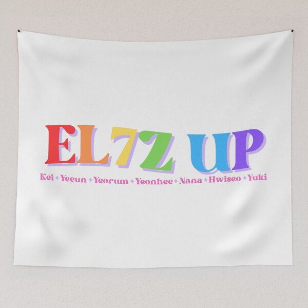 Item preview, EL7Z UP Kpop Girl Group Logo designed and sold by wujulike.