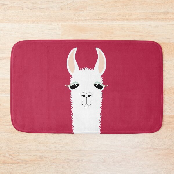 Item preview, ALPACA LLAMA ON MAGENTA designed and sold by Jean Gregory Evans.